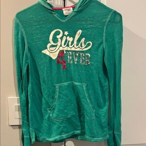 Danskin Now Teal 'Girls 4Ever' Hoodie